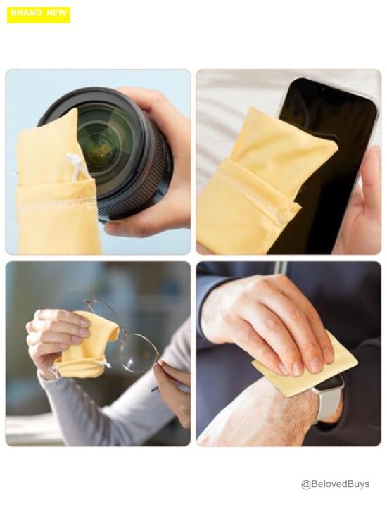 150 Pack Microfiber Drawstring Sunglass Pouches Storage Bags main image 7